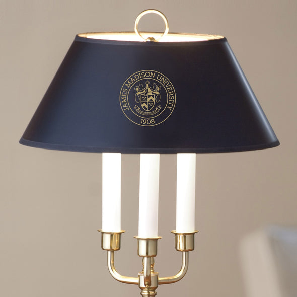 James Madison University Lamp in Brass &amp; Marble Shot #2