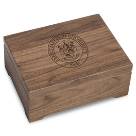 James Madison University Solid Walnut Desk Box Shot #1
