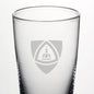 JHU School of Medicine Ascutney Pint Glasses by Simon Pearce Shot #2