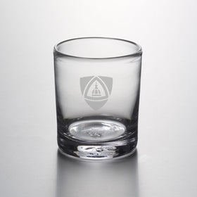 JHU School of Medicine Double Old Fashioned Glasses by Simon Pearce Shot #1