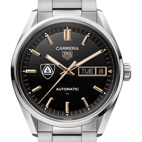 JHU School of Medicine Men's TAG Heuer Carrera Day-Date Automatic with Black Dial Shot #1