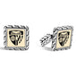 Johns Hopkins Cufflinks by John Hardy with 18K Gold Shot #2