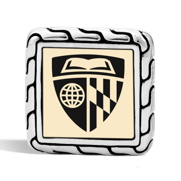Johns Hopkins Cufflinks by John Hardy with 18K Gold Shot #3