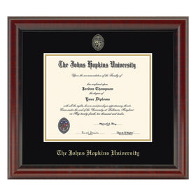 Johns Hopkins Diploma Frame - Fidelitas Shot #1