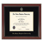 Johns Hopkins Fidelitas Diploma Frame Shot #1