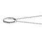 Johns Hopkins Monica Rich Kosann "Carpe Diem" Poesy Ring Necklace in Silver Shot #3