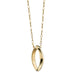 Johns Hopkins Monica Rich Kosann Poesy Ring Necklace in Gold