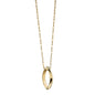 Johns Hopkins Monica Rich Kosann Poesy Ring Necklace in Gold Shot #2