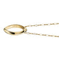 Johns Hopkins Monica Rich Kosann Poesy Ring Necklace in Gold Shot #3