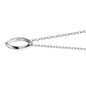 Johns Hopkins Monica Rich Kosann Poesy Ring Necklace in Silver Shot #2