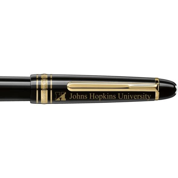 Johns Hopkins Montblanc Meisterstück Classique Fountain Pen in Gold Shot #2