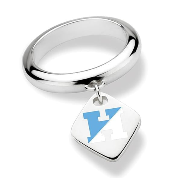 Johns Hopkins University Sterling Silver Ring with Sterling Tag Shot #1