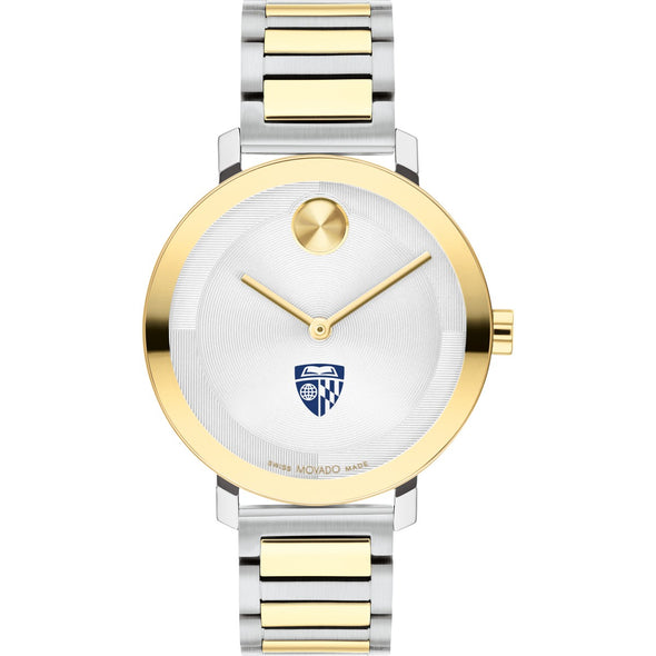 Johns Hopkins University Women's Movado BOLD 2-Tone with Bracelet Shot #2