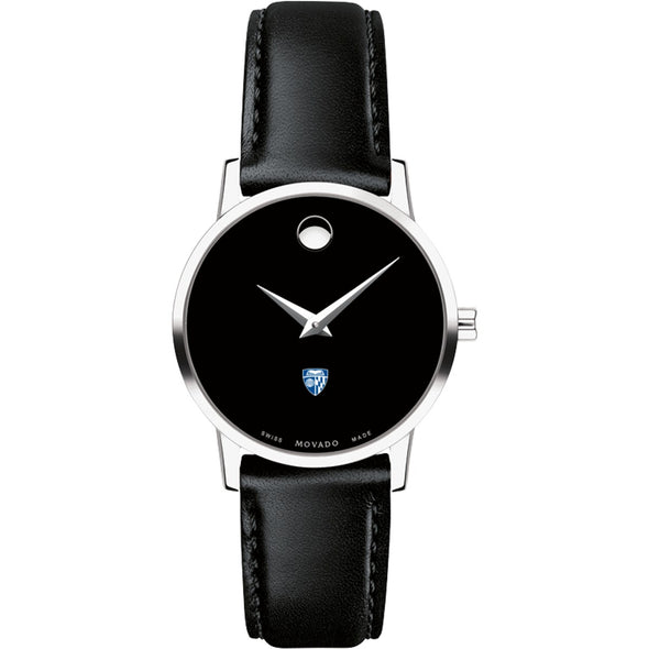 Johns Hopkins Women&#39;s Movado Museum with Leather Strap Shot #2