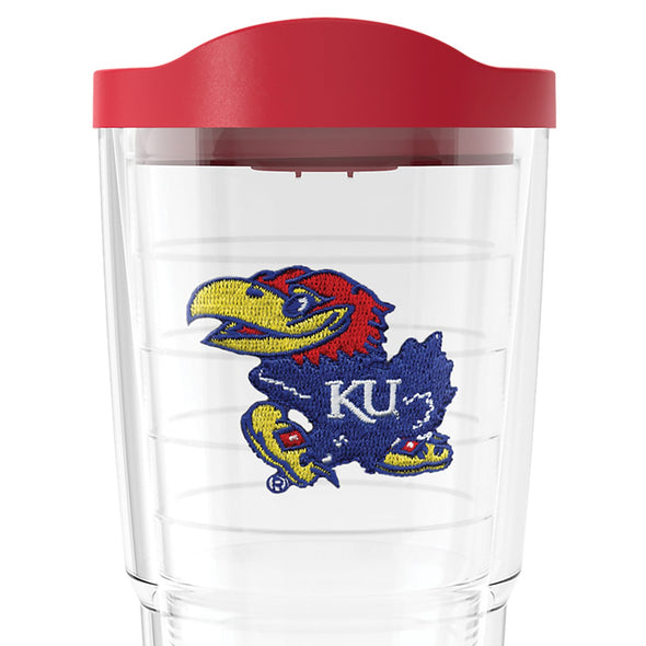 Kansas 24 oz. Tervis Tumblers with Emblem - Set of 2 Shot #2