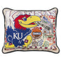 Kansas Embroidered Pillow Shot #1
