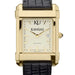 Kansas Men's Gold Quad with Leather Strap