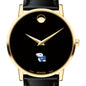 Kansas Men's Movado Gold Museum Classic Leather Shot #1