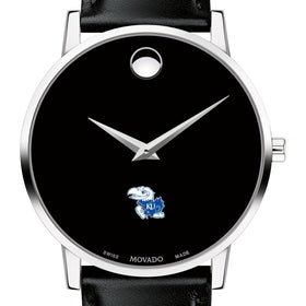 Kansas Men&#39;s Movado Museum with Leather Strap Shot #1