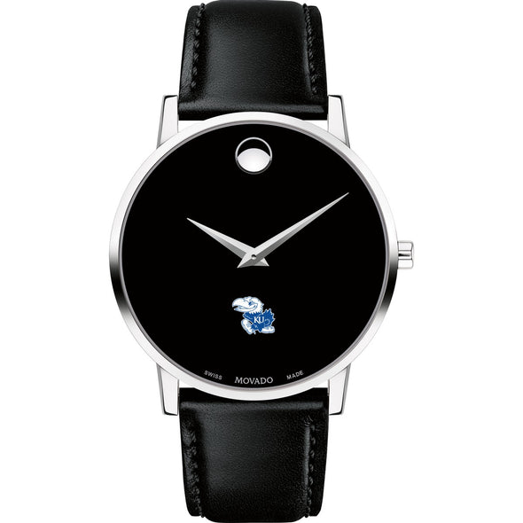 Kansas Men&#39;s Movado Museum with Leather Strap Shot #2