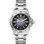 Kansas Men's TAG Heuer Steel Automatic Aquaracer with Black Dial Shot #2