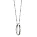 Kansas Monica Rich Kosann "Carpe Diem" Poesy Ring Necklace in Silver