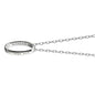Kansas Monica Rich Kosann "Carpe Diem" Poesy Ring Necklace in Silver Shot #3
