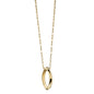 Kansas Monica Rich Kosann Poesy Ring Necklace in Gold Shot #2