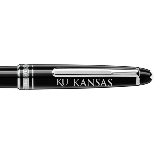 Kansas Montblanc Meisterstück Classique Ballpoint Pen in Platinum Shot #2