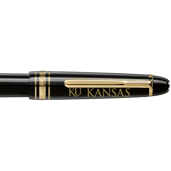 Kansas Montblanc Meisterstück Classique Fountain Pen in Gold Shot #2
