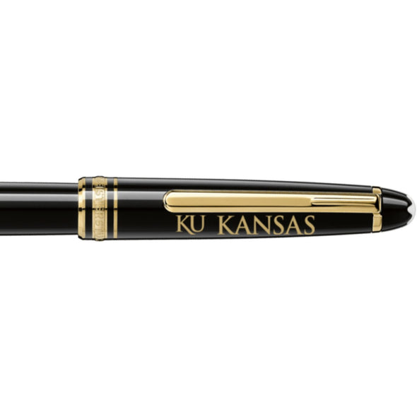 Kansas Montblanc Meisterstück Classique Rollerball Pen in Gold Shot #2