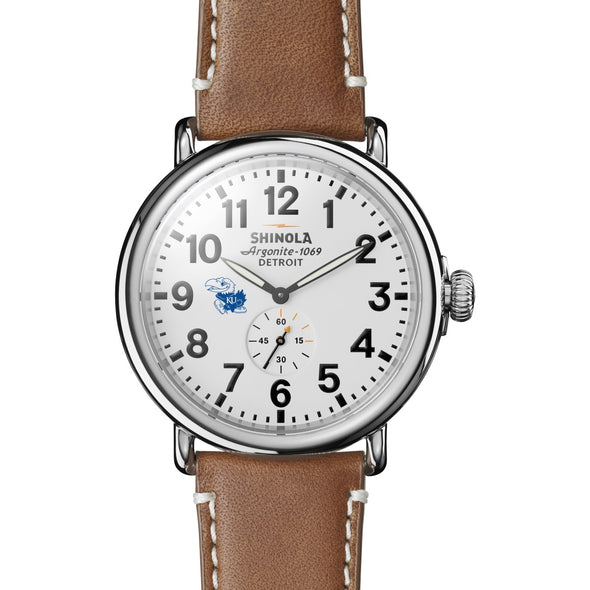 Kansas Shinola Watch, The Runwell 47 mm White Dial Shot #2