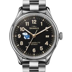Kansas Shinola Watch, The Vinton 38 mm Black Dial Shot #1