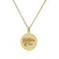Kansas State 18K Gold Pendant & Chain Shot #2
