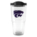 Kansas State 24 oz. Tervis Tumblers with Emblem - Set of 2