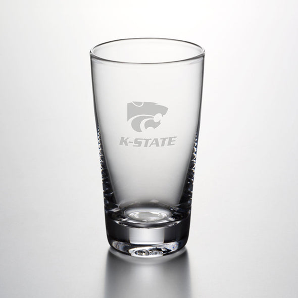 Kansas State Ascutney Pint Glass by Simon Pearce Shot #1
