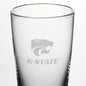 Kansas State Ascutney Pint Glasses by Simon Pearce Shot #2