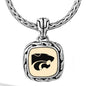 Kansas State Classic Chain Necklace by John Hardy with 18K Gold Shot #3
