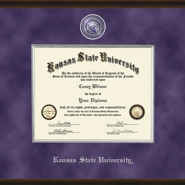 Kansas State Diploma Frame - Excelsior Shot #2