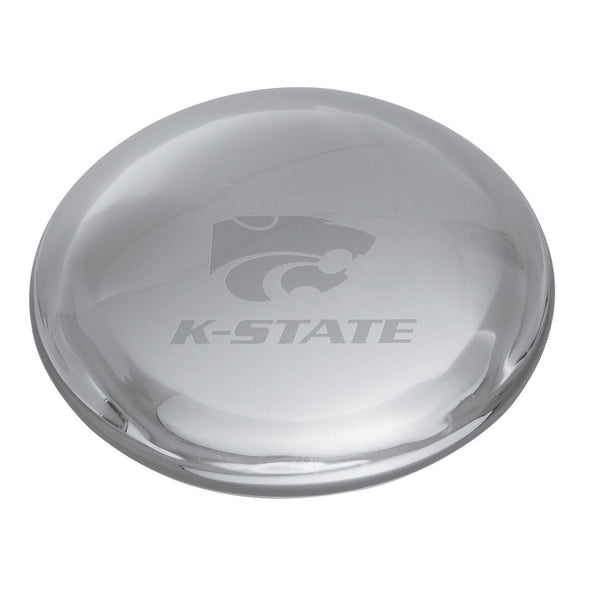 Kansas State Glass Dome Paperweight by Simon Pearce Shot #2
