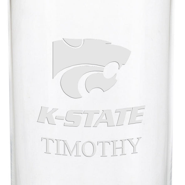 Kansas State Iced Beverage Glasses - Set of 2 Shot #3