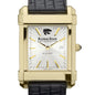 Kansas State Men's Gold Watch with 2-Tone Dial & Leather Strap at M.LaHart & Co. Shot #1