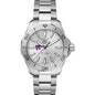 Kansas State Men's TAG Heuer Steel Aquaracer with Silver Dial Shot #2