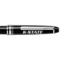 Kansas State Montblanc Meisterstück Classique Ballpoint Pen in Platinum Shot #2