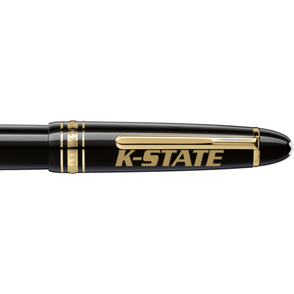 Kansas State Montblanc Meisterstück LeGrand Rollerball Pen in Gold Shot #2