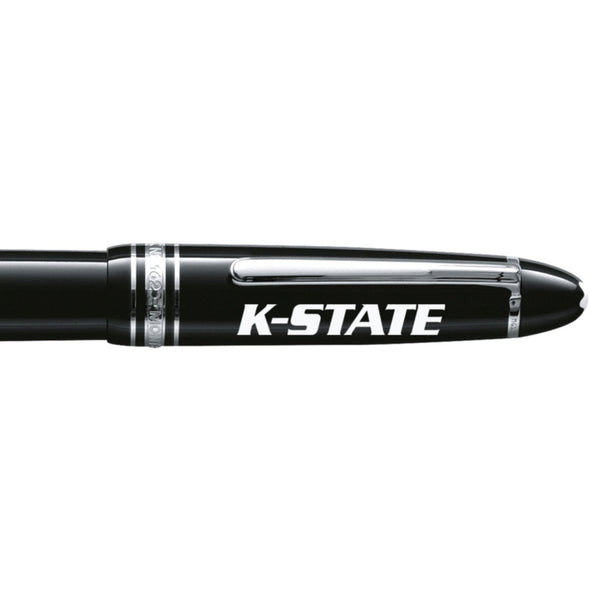 Kansas State Montblanc Meisterstück LeGrand Rollerball Pen in Platinum Shot #2