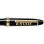 Kansas State Montblanc Meisterstück Midsize Ballpoint Pen in Gold Shot #2