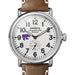 Kansas State Shinola Watch, The Runwell 41 mm White Dial
