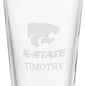 Kansas State University 16 oz Pint Glass- Set of 2 Shot #3