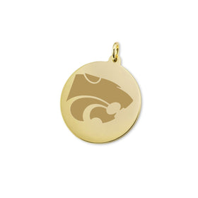 Kansas State University 18K Gold Charm Shot #1